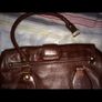 Prada Dear Skin Leather Satchel with Dragon Buckle Image 7