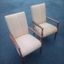 pair of 2 Mid-century modern Retro chairs Image 8