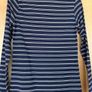 Ladies Navy Striped Top by Penney's Image 4