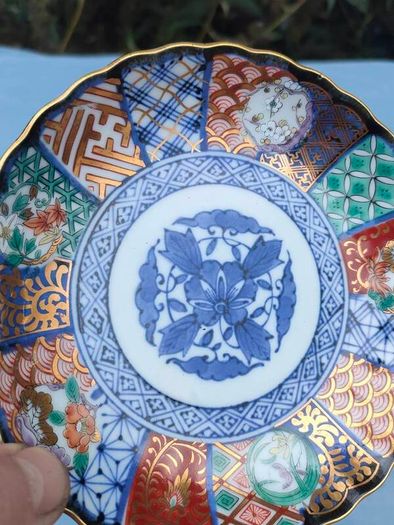 Ryunho Sanyo-Toki Imari Dish