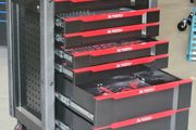 Manarola 7 Drawer Stainless Steel Tool Box - Fully Loaded