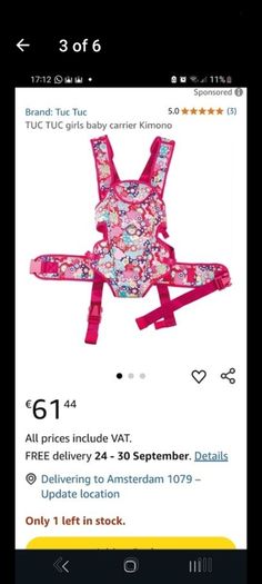 baby carrier
