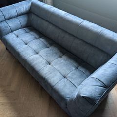 Navy Velvet Sofas (Harvey Norman)