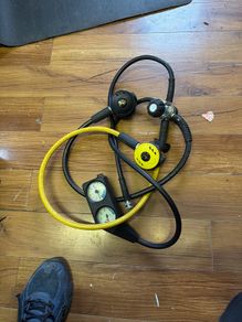 Dacor scuba diving regulator set