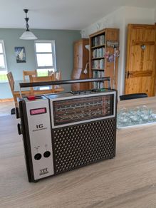 Vintage ITT Multi-Band Radio