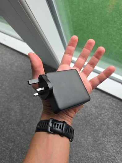 100W GaN USB-C Charger - Ultra Fast Laptop Charger - Native UK Plug (Essager)