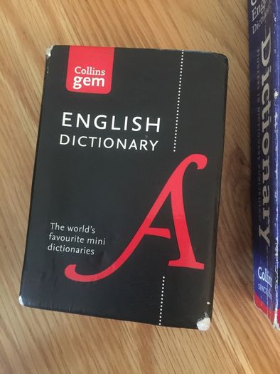 selection of english dictionaries