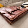 leather laptop bag Image 3