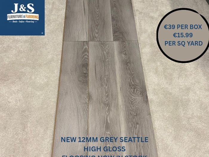 High Gloss 12MM Flooring Available
