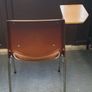 Vintage 1970s Style Writing Tablet Chairs Retro mid century Adult size Image 3