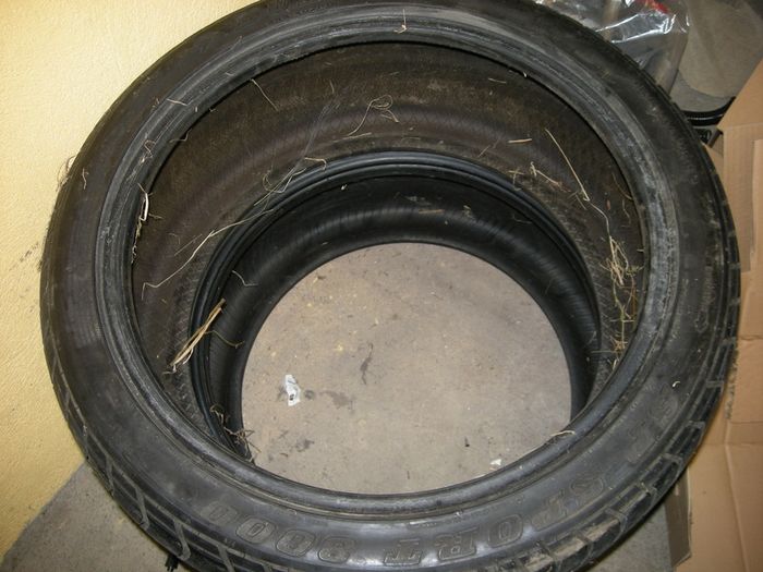 set of 19 inch tyres..