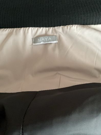coat grey Naya lightweight coat with hood size 2 12/14