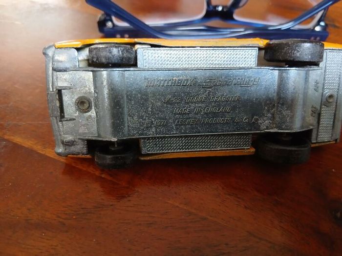 Matchbox 1971 superking Dodge dragster
