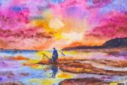 fisherman's friend watercolour