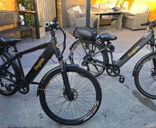 2 e bikes, both in perfect condition, light use and always housed when not in use