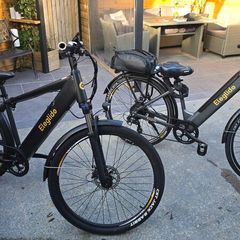 2 e bikes, both in perfect condition, light use and always housed when not in use