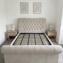 Double Bed Frame with Headboard Image 2