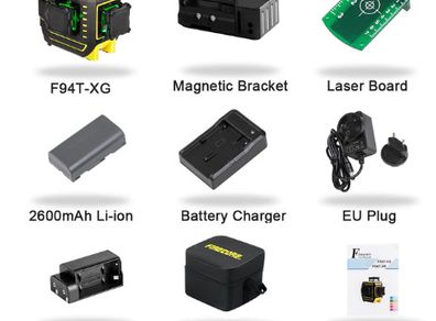 12 Lines 3D Green Laser Level Self-Leveling 360 Horizontal And Vertical nivel laser(F94T-XG)