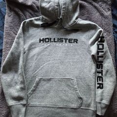 Hollister grey hoodie, size S