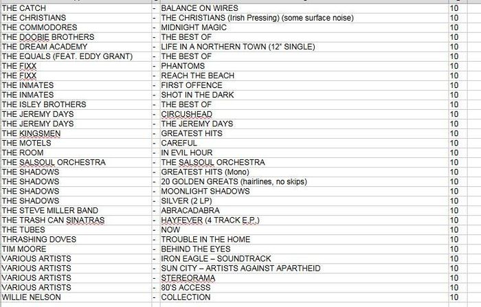 The Hits Album - Volume 1 & 3 - Vinyl Records + Hundreds More