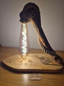 Unique Hand crafted lamp