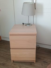 bedside locker and lamp perfect condition