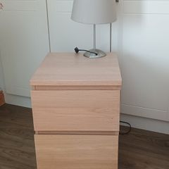 bedside locker and lamp perfect condition