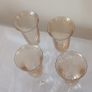 Elegant Amber Iridescent Champagne Flutes (Set of 4) Image 2