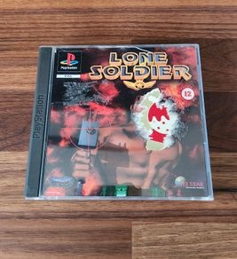 Lone Soldier PS1 game - Playstation 1 - PAL