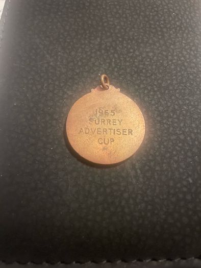 Old rifle medal