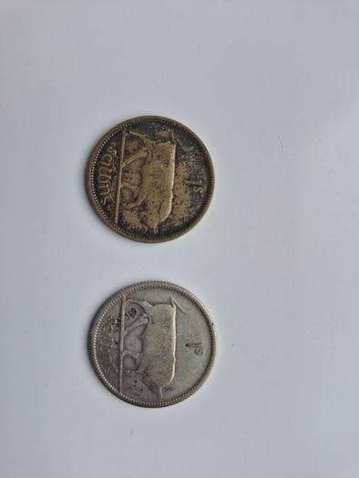 3 Irish silver coins