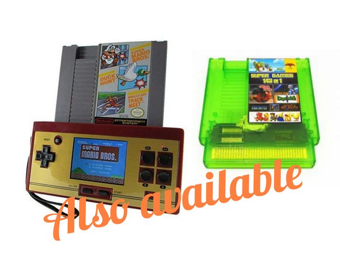 CLEARANCE SALE!! Mini Retro Gaming Console ---Limited Amount Available--- 400 Built-in 8-Bit Games!