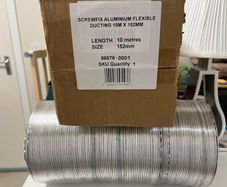 Aluminium Ducting for Extractor Fan