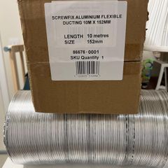 Aluminium Ducting for Extractor Fan