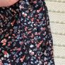 Onfire floral navy wide leg trousers VGUC UK14 Image 4