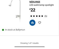 Brand new Ikea Navlinge lamp