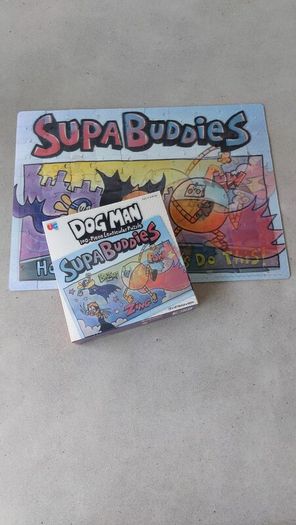 Dog Man Lenticular Puzzle Supa Buddies