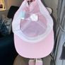 Baby Girls Pink Mini Mouse Cap. Age 6-9 months / EU 47cm Image 5
