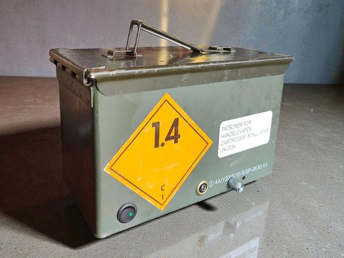 Vintage Military Ammo Box Bluetooth Speaker