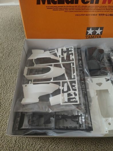 Tamiya 1/12 McLaren M23 1974 Formula 1. E.Fittipaldi/D.Hulme. 12045 limited edition.