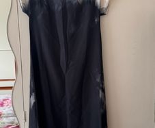 Satin dress, size 10
