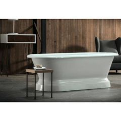 Chaumont Double Ended Plinth Bath Cast Iron Bath