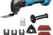 Cordless Oscillating Multi-Tool for makita 18V Battery (NO Battery) Oscillating Kit with 6 Variable Speeds for Removing, Scraping, Cutting with 23 Accessories