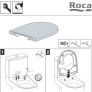 Roca The Gap Standard Toilet Seat (801470004) Image 5