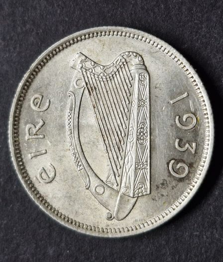 Ireland Silver 1939 Florin coin