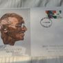 1969 Mahatma Gandhi Stamp  - 'First Day Cover ' Centenary of birth Image 2