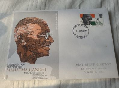 1969 Gandhi Stamp  - First Day Cover ' Centenary of birth