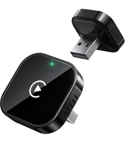 2in1 Wireless CarPlay Dongle Wireless Android Auto Adapter AI Smart Box Car Intelligent Systems For Car With Wired CarPlay