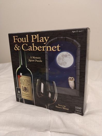 Foul Play & Cabernet, Classic Mystery Jigsaw Puzzle