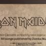 Iron Maiden Live Concert 1980's  Vhs Pal Video Tape (SUPER ULTRA RARE) In This Exceptional Condition (Tape Only) Image 3